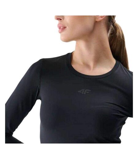 T-shirt Manches Longues Fnk F324 Femme Noir 4F