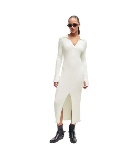 Robe sharren femme naturel Hugo