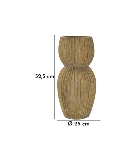 Cache-Pot Design Breeze 52cm Vert