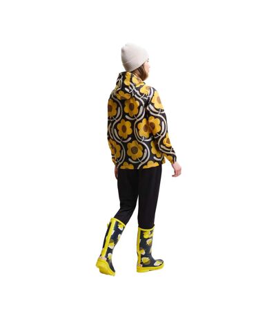 Veste Imperméable Orla Kiely Pack-it Femme Jaune Regatta