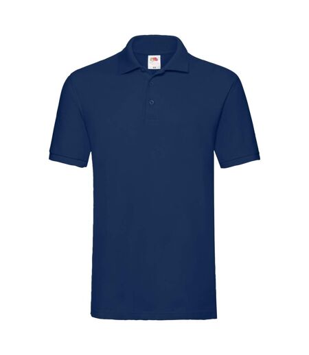 Fruit of the Loom Mens Premium Pique Polo Shirt (Navy)