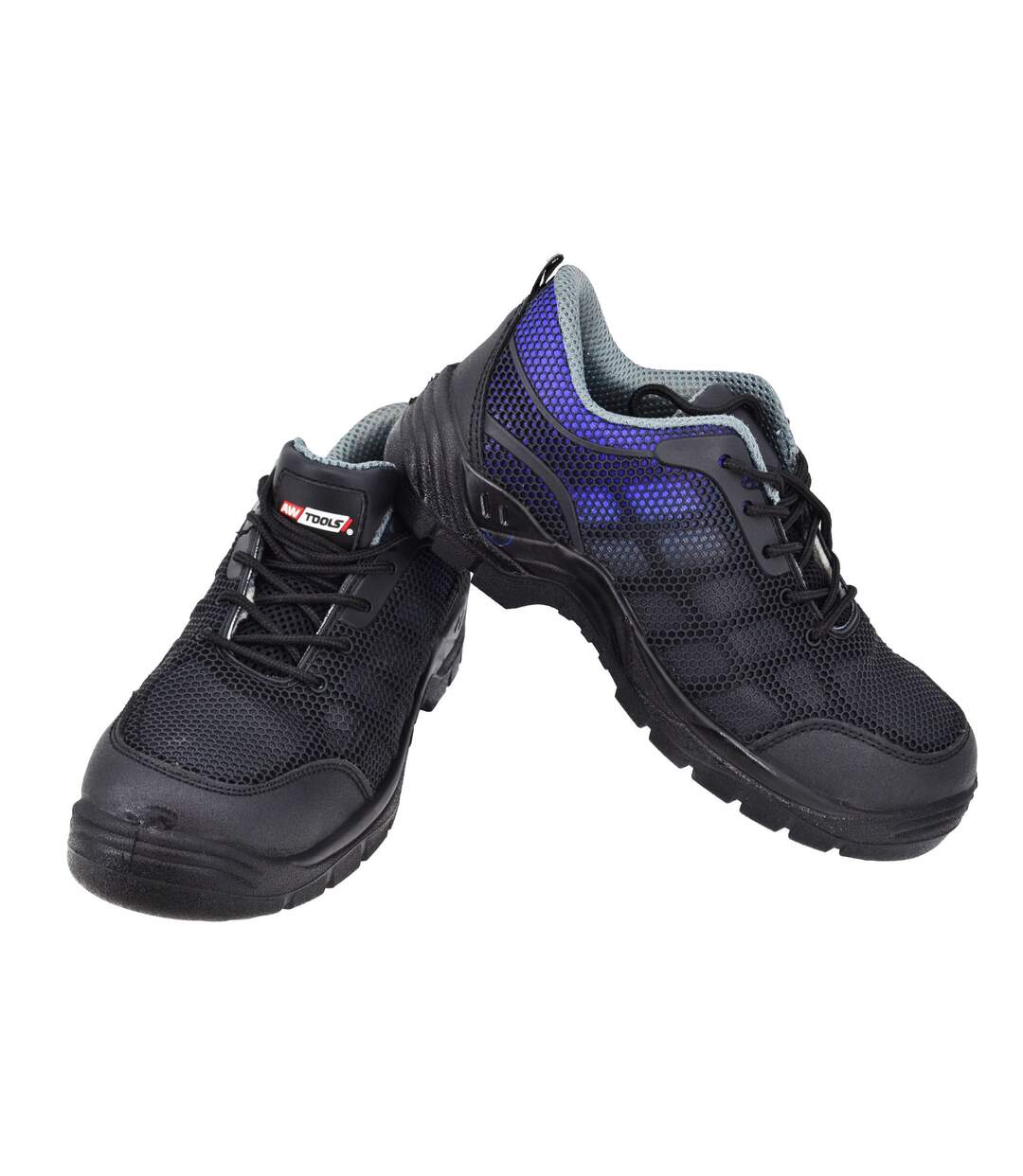 Chaussures Comodo Adulte Noir Bleu AW Tools-4