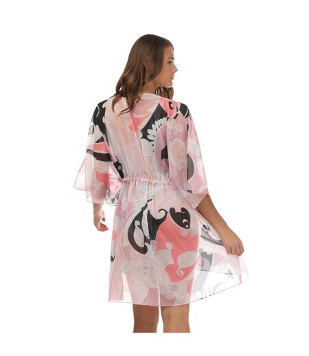 Womens/ladies Reanha V Neck Coverup Pink Ted Baker