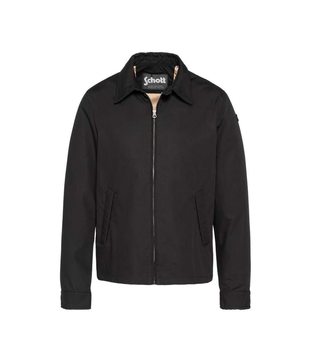 Blouson noir homme schott evano - 3xl-1