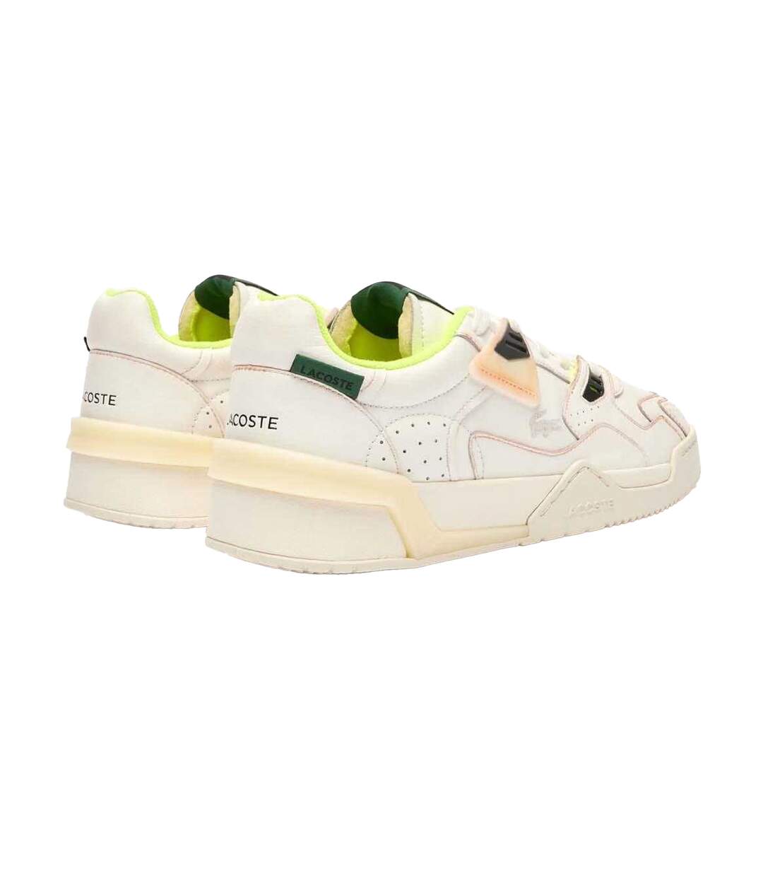 Mens Lt 125 Leather Trainers White Lacoste-2