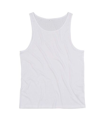 Mantis Mens Drop Arm Holes Tank Top (White) - UTBC4935