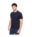Mens Limatar Short-sleeved Polo Shirt Navy Duck And Cover-2