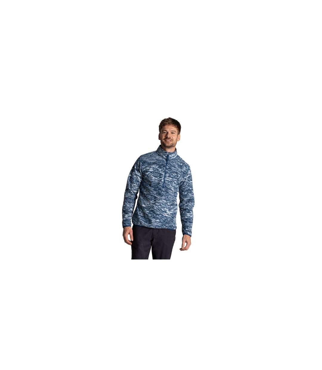 Haut Polaire Motif/style Imprimé National Trust Irt Homme Baies De Genévrier Craghoppers-1