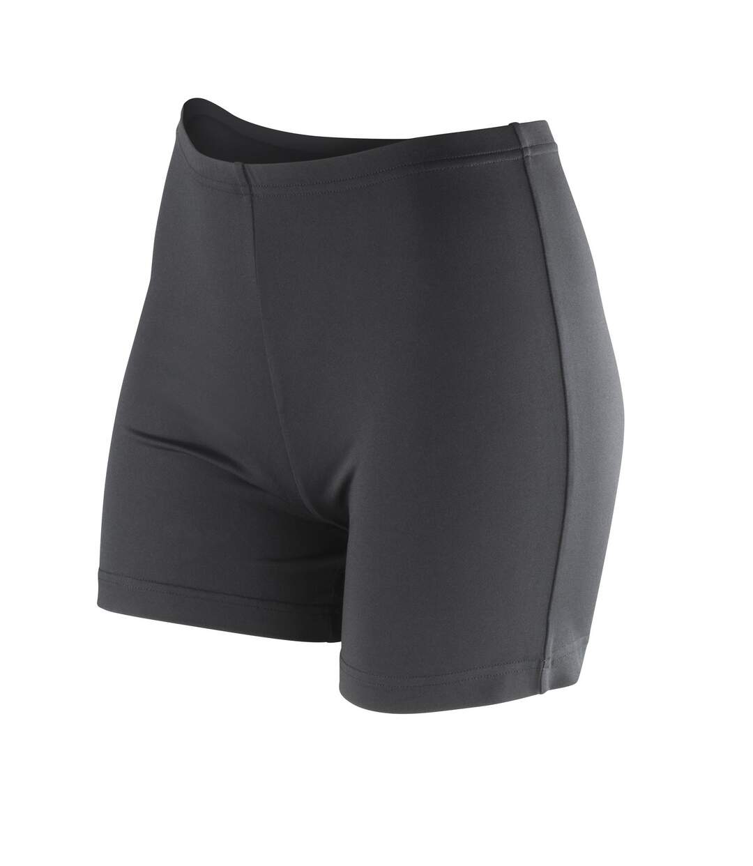 Softex short de sport stretch femme noir Spiro