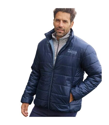 Doudoune matelassée homme bleu marine Atlas For Men