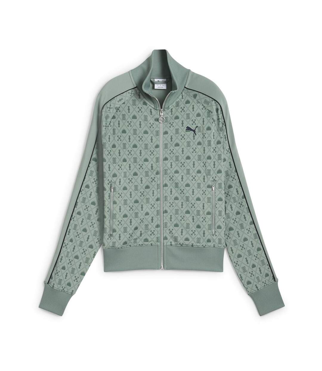 Veste zippé verte homme puma road to unity-1