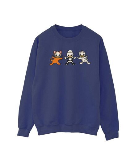 Disney Sweatshirt Womens/Ladies Duck Tales Halloween Costumes (Bleu marine) - UTBI29251
