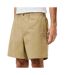 Short beige homme lacoste poplin-1