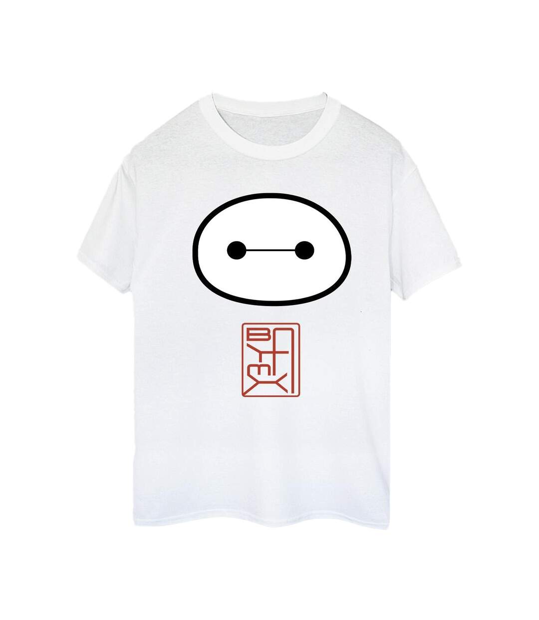 Disney - T-shirt BIG HERO BAYMAX ICON - Femme (Blanc) - UTBI15584-1