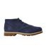 Mens Suede Waterproof Chukka Boots Navy Timberland-1