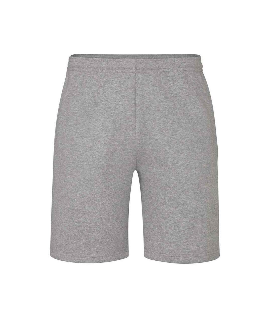 Short de jogging essential adulte gris chiné Mantis