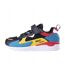 Baskets Agepi Ado Noir Vert Jaune Rouge Bejo-2