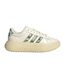 Baskets Motif/style Feuillage Grand Court Femme Blanc Vert Adidas-1