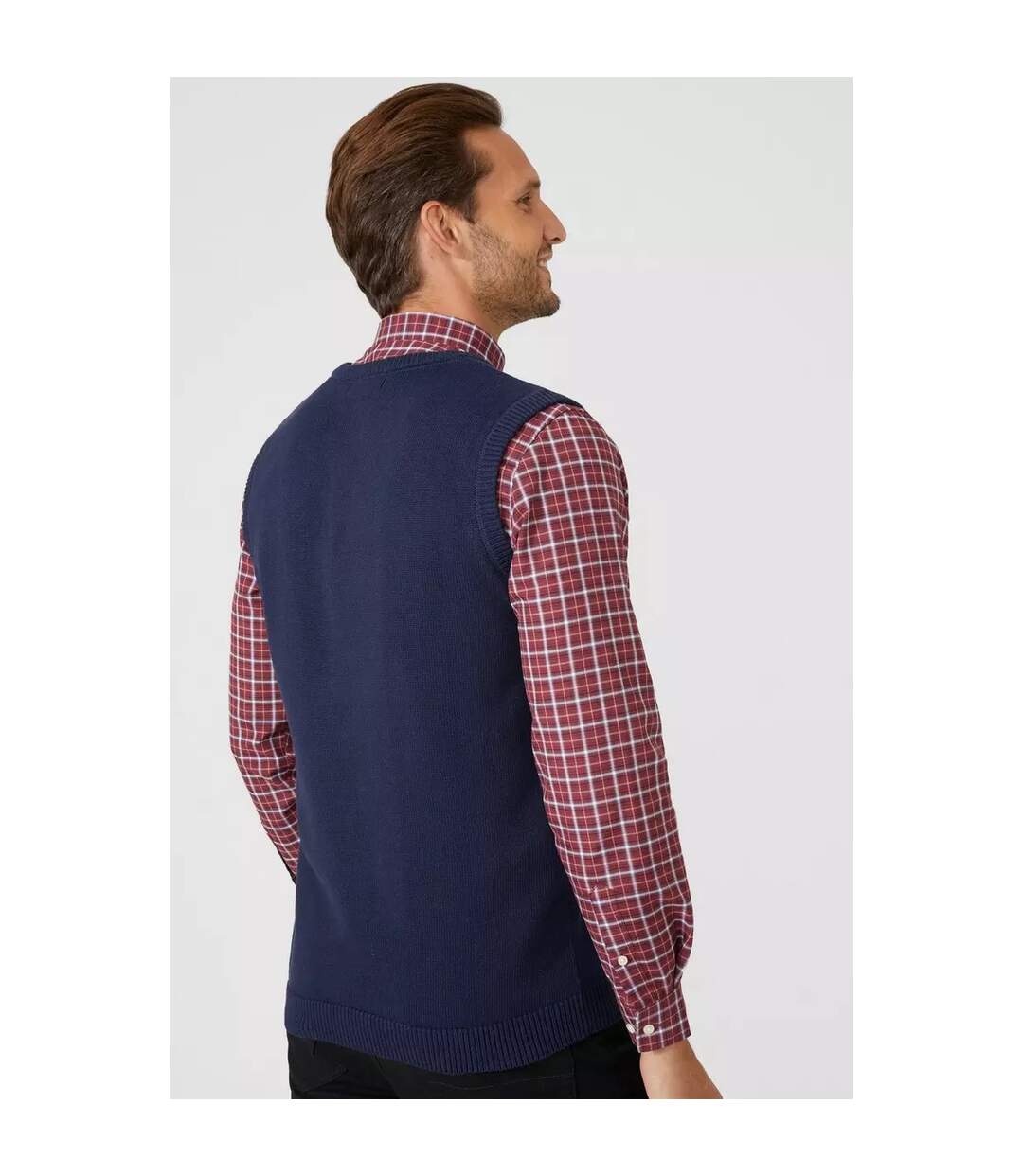 Gilet premium homme bleu marine Maine-2