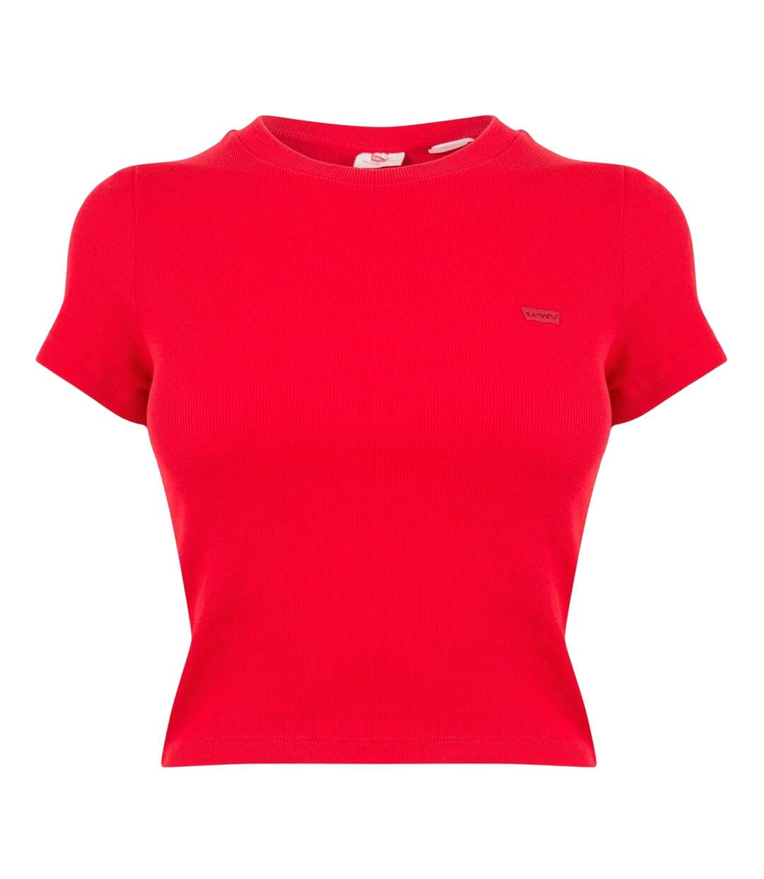 Haut Court Sport Essential Femme Rouge Vif Levis-1