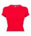 Haut Court Sport Essential Femme Rouge Vif Levis-1