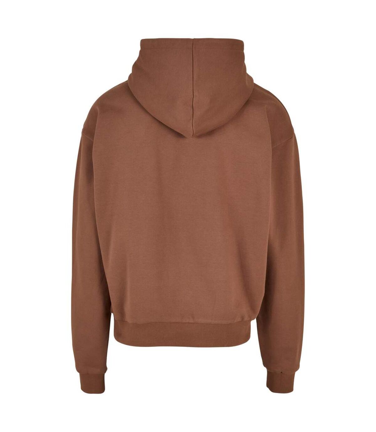 Build Your Brand Mens Ultra Heavyweight Hoodie (Bark)