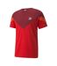 T-shirt Rouge Homme Puma Iconic Mcs - M