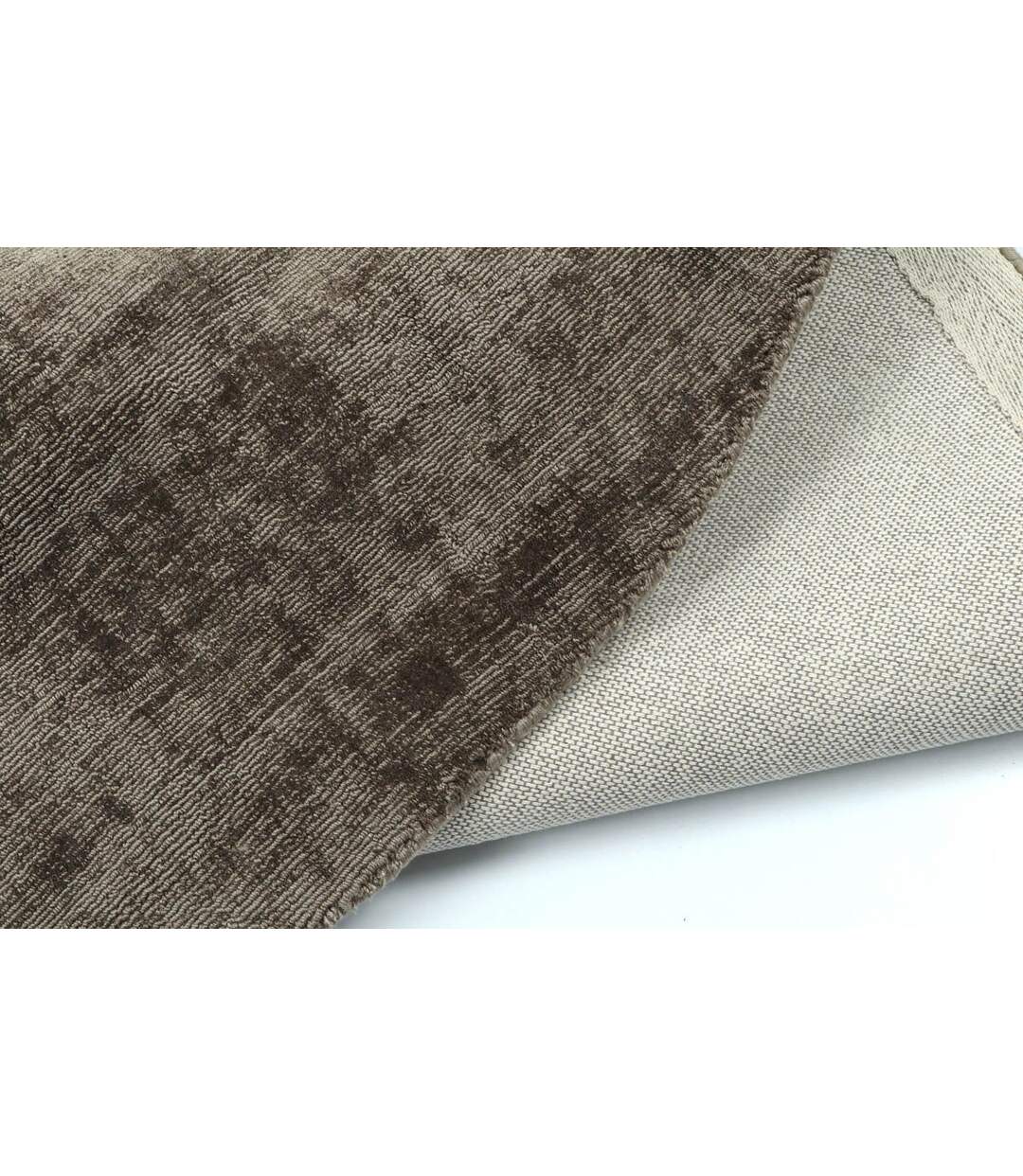 Tapis Déco Rond Fabian 150cm Gris-2