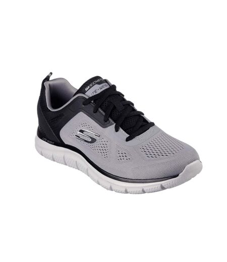 Skechers Mens Track Broader Sneakers (Gray/Black) - UTFS10496
