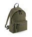 Sac À Dos Taille Unique Vert Kaki Bagbase-1