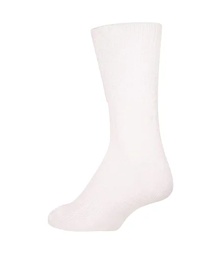 Chaussettes Diabétiques Motif/style Uni Femme Blanc Soxy