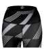 Womens/ladies Geometric Skinny Leggings Black Night Reebok-4