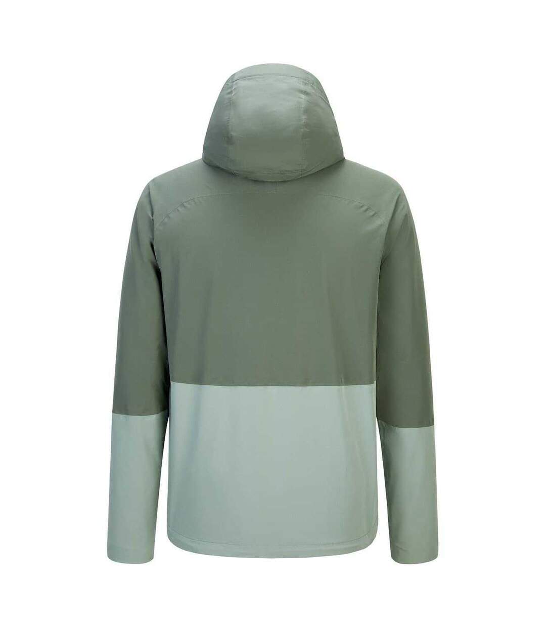 Mens Colour Block Hooded Jacket Green Karrimor-2