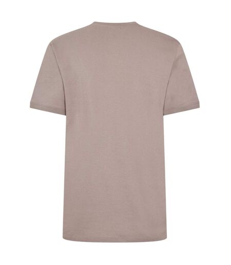 T-shirt Motif/style Logo Sur Poitrine Diragolino Homme Marron Hugo