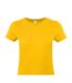 T-shirt #e190 Femme Jaune Or B&C-2