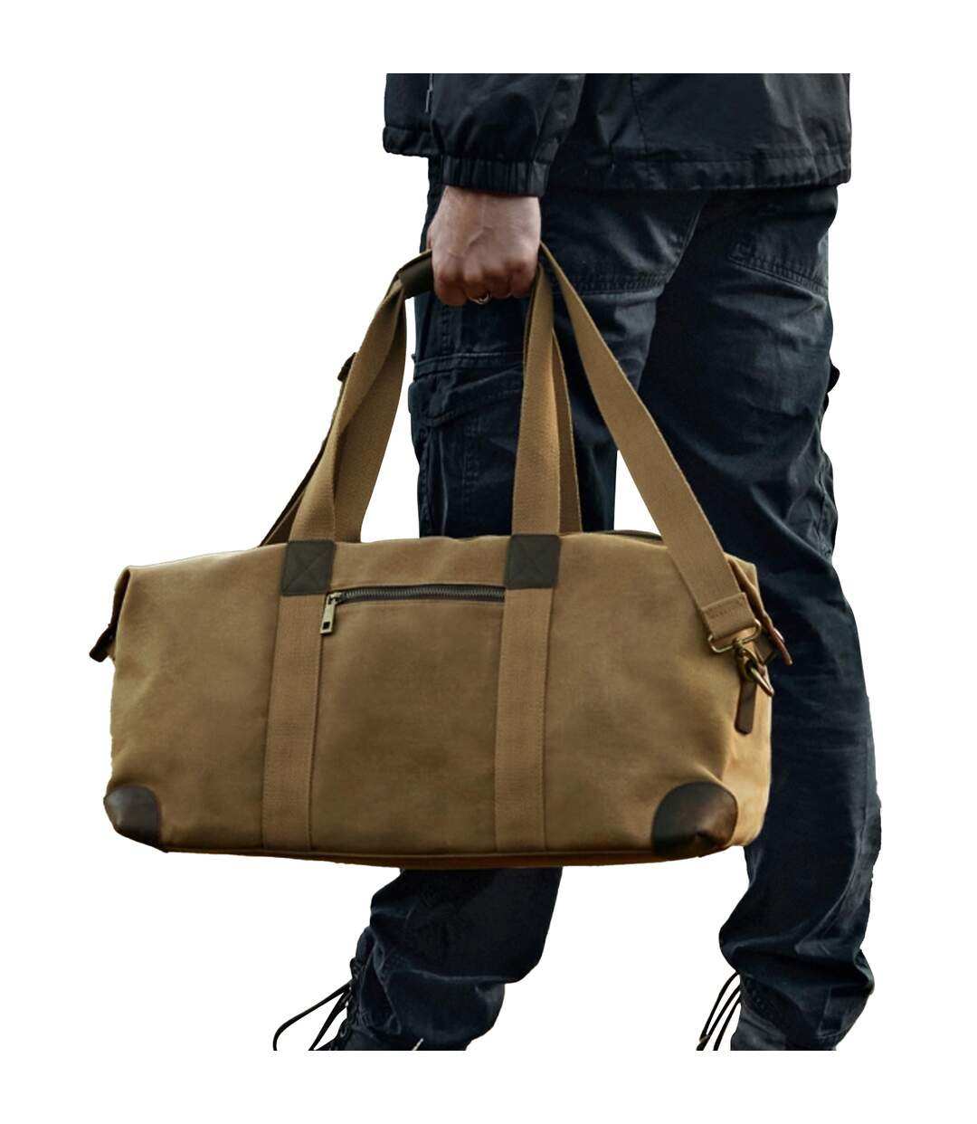 Sac De Sport Heritage Taille Unique Beige Quadra-2