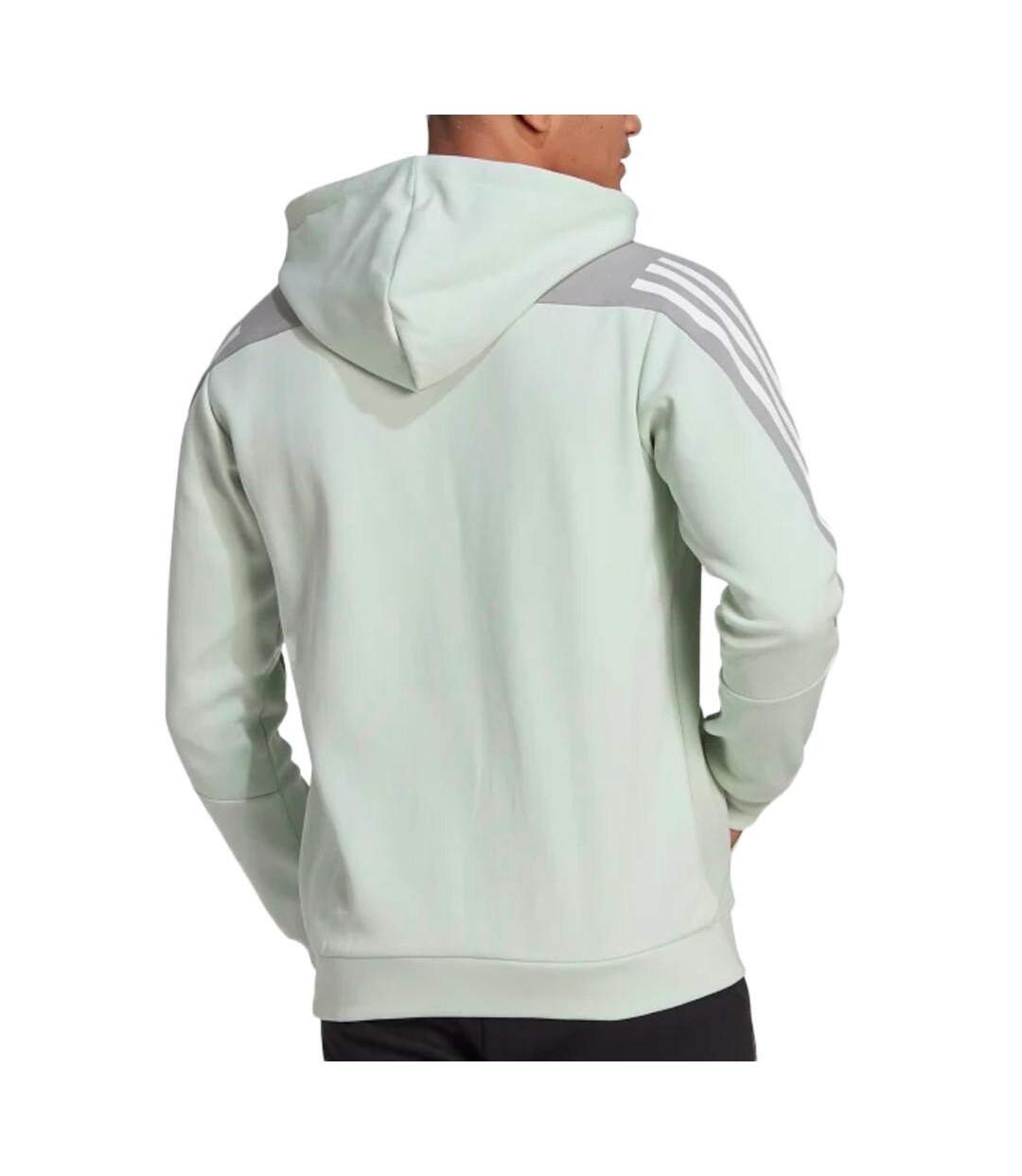 Sweat vert clair homme adidas m fi 3s fz - s-2