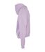 Sweat À Capuche Adulte Lilas Build Your Brand-3