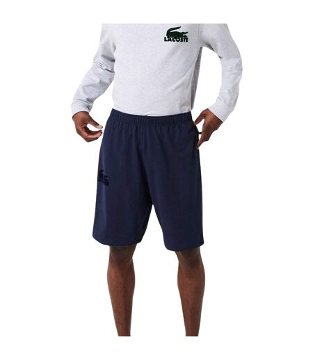 Mens Loungewear Fleece Shorts Blue Lacoste