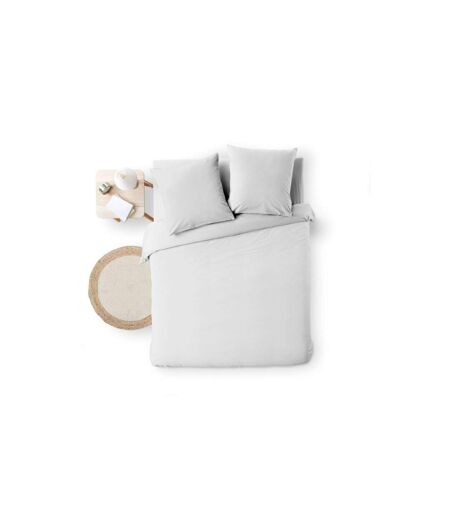 Parure de Lit 3 Pièces Meline 260x240cm Blanc