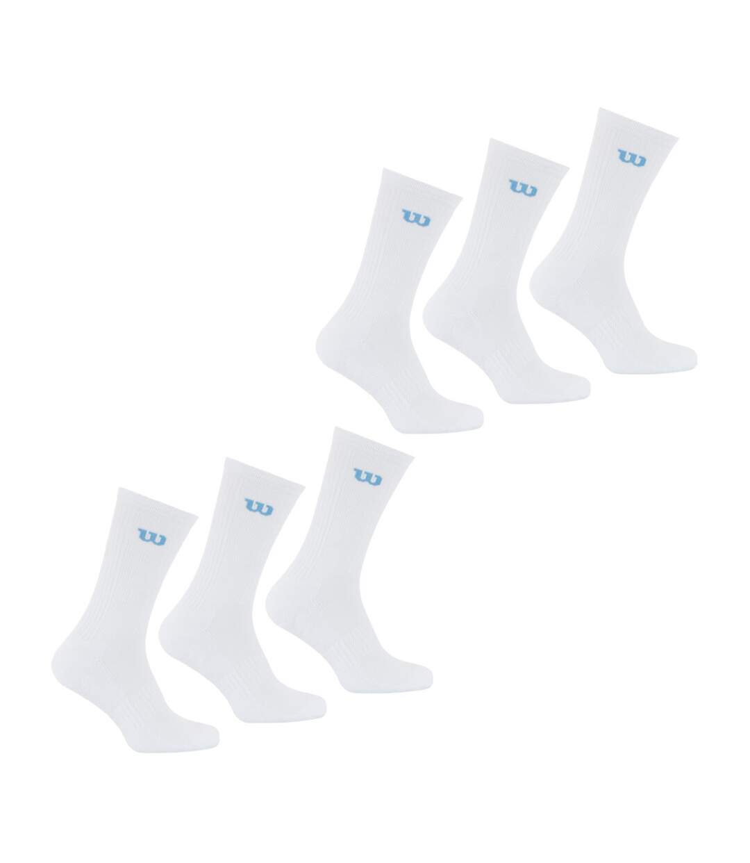 Lot de 6 paires de chaussettes mi-hautes homme Essentiel Wilson