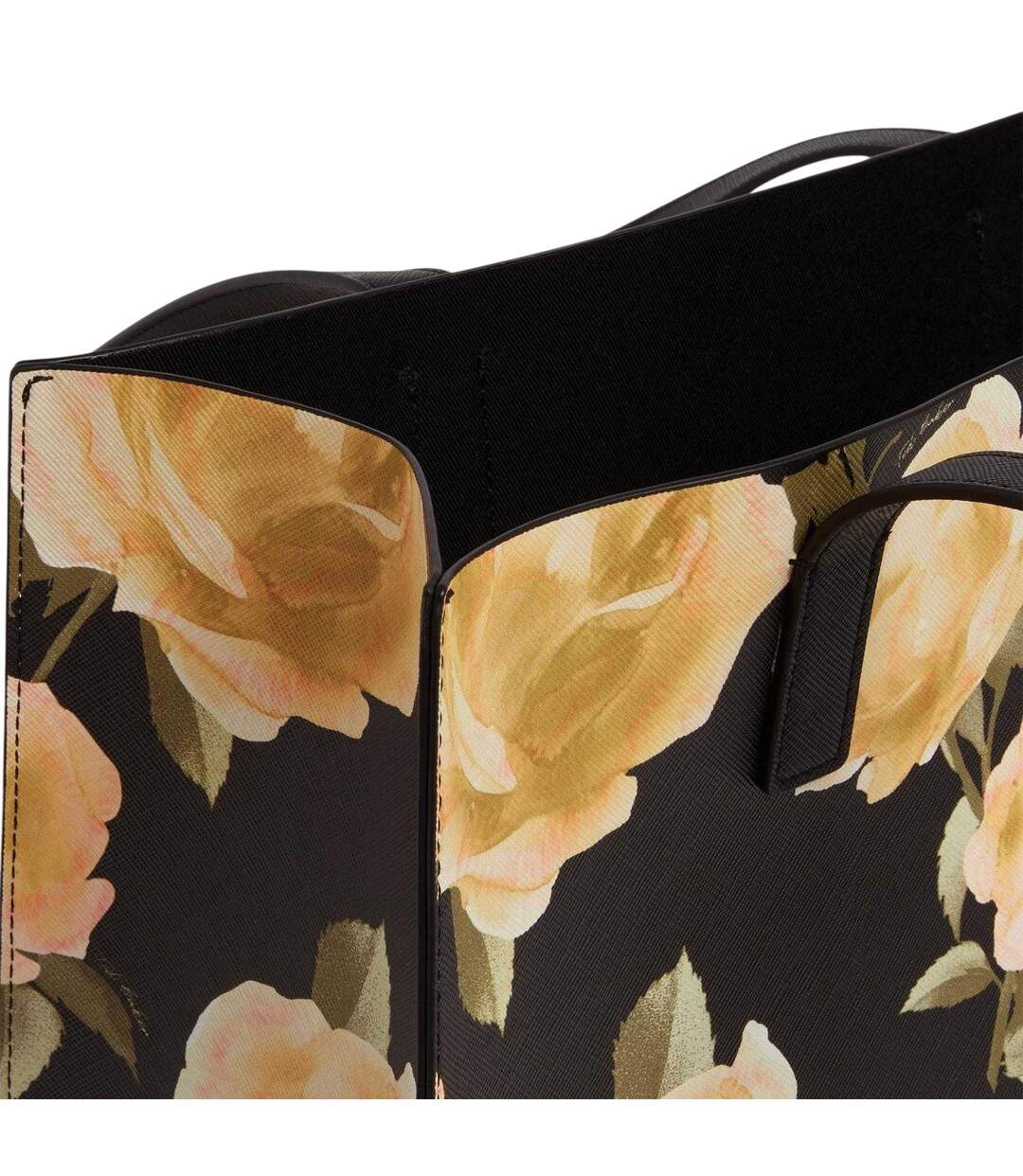 Womens/ladies Floral Tote Bag One Size Black Print Ted Baker-4