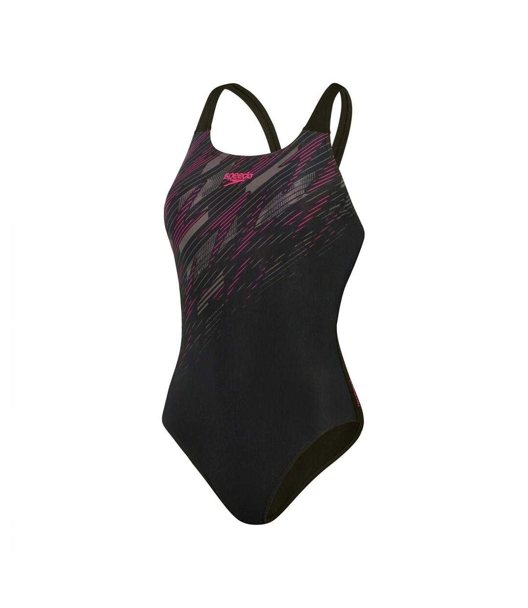 Maillot De Bain 1 Pièce Motif/style Imprimé Graphique Hyperboom Placement Femme Noir Rose Anthracite Imprimé Graphique Speedo-2