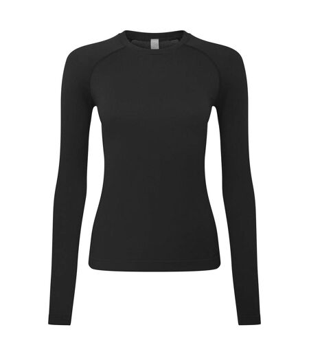 Onna Womens/Ladies Unstoppable Fresh Underscrub Plain Base Layer Top (Black)