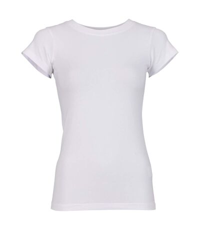 T-shirt Femme Blanc Build Your Brand