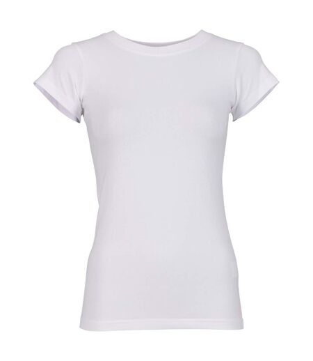 T-shirt Femme Blanc Build Your Brand