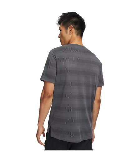 Mens Velociti Performance Gym T-shirt Castle Rock Grey Under Armour