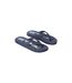 Womens/ladies swish recycled flip flops blue Animal