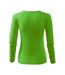 T-shirt Manches Longues Elegance Femme Vert Malfini-2