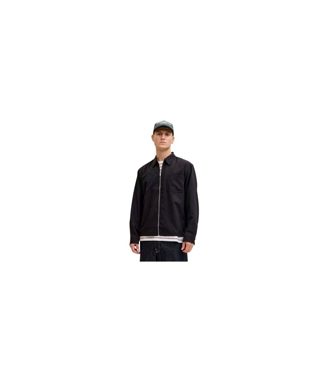 Surchemise Party Homme Noir Jack And Jones-1
